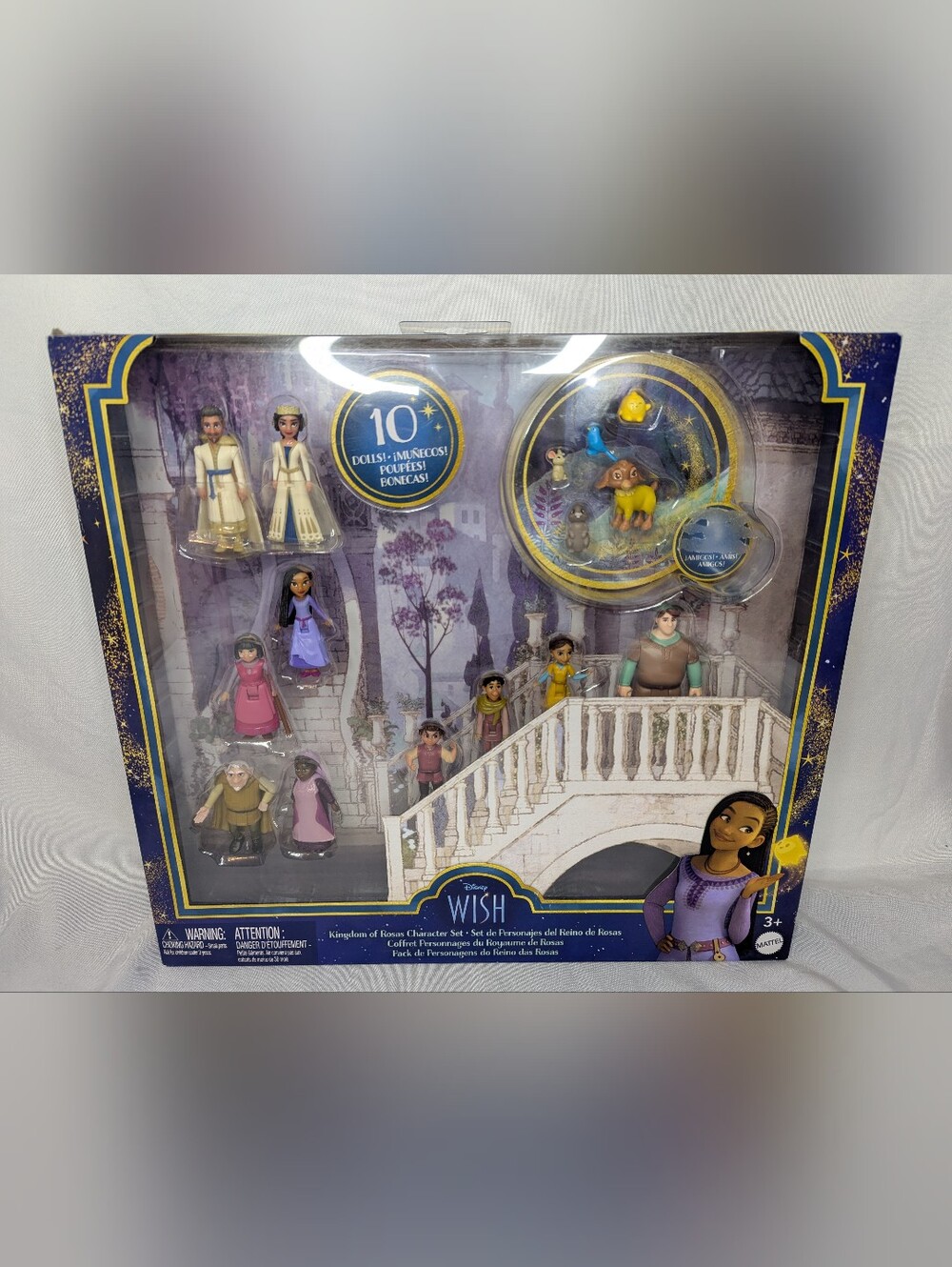 Disney Wish Kingdom of Rosas Character Small Doll Set